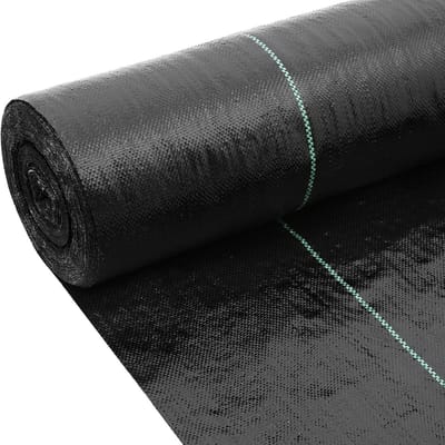 Oprit Stof - Worteldoek Gronddoek - Erosie Controle - Zware Kwaliteit 4oz - 2x500ft - Zwart