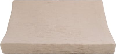 Baby's Only Baby Aankleedkussenhoes Tender - Waskussenhoes - Verschoonkussen hoes - Overtrek verzorgingskussen - Jersey deken - Beige - 45x70 cm - 100% prewashed katoen
