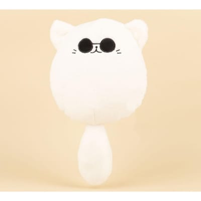 Kawaii Gojo Satoru Kat Pluche Speelgoed Jujutsu Kaisen Anime Merchandise Zonnebril Witte Kat Pluche Speeltjes Voor Fans Kinderen Verjaardag Kerstcadeau 17cm