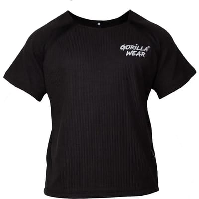 Gorilla Wear Augustine Old School Work Out Top - Zwart - S/M