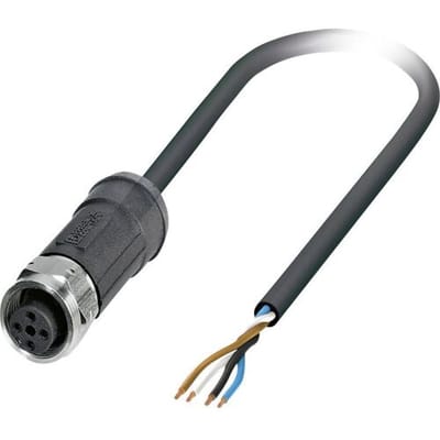 Phoenix Contact 1454079 Sensor/actuator connector, geassembleerd M12 Aantal polen (sensoren): 4 Bus, recht 2.00 m 1 stuk(s)