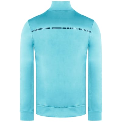 Lyle & Scott Counter Stripe Heren Lichtblauwe Midlayer