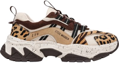 Steve Madden Animates-le Sneakers Brown Leopard Größe: 36 | Trainers Outlet | Damen | Braun