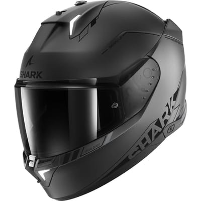 Shark SKWAL i3 Blank SP Mat Antraciet Zwart Zilver AKS Integraalhelm - Maat M - Helm