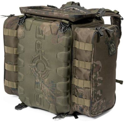 Nash Scope Ops Recon Rucksack: Mobiele Vissersrugzak met Toegankelijke Opbergruimte