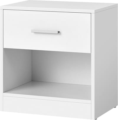VASAGLE - Nachtkastje - Met Lade - Open Vakken - Voor Slaapkamer en Woonkamer