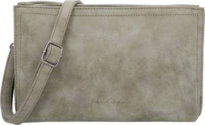 Fritzi aus Preußen Schoudertas Mimie01 Vintage Crossbody Bag Moss Kaki
