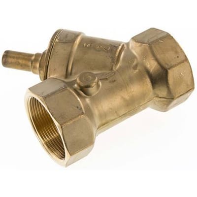 Rp 2'' Messing Y Terugslagklep 10 bar (145 psi) NBR