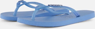 Havaianas SLIM GLITTER - Blauw - Maat 35/36 - Dames Slippers