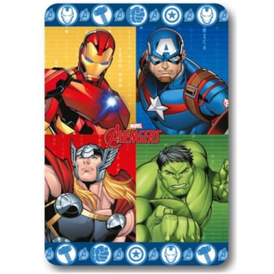 Marvel Avengers Hero Force Fleece deken 100 x 140 cm