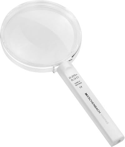Handloep met Vergroting 2.3x en Lensdiameter 80mm voor Detailwerk