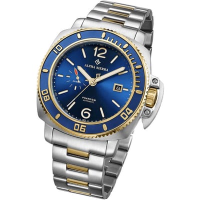 Alpha Sierra Automatic Phantom BG005 Heren Horloge 44mm 5 ATM