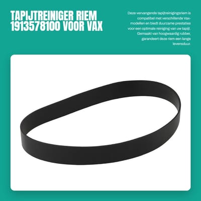 Dailygoods - Tapijtreiniger Riem 1913578100 voor Vax Modellen