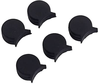 Dailygoods- Duimsteun Zacht en Duurzaam - Rubber Duimsteun - Kussenbeschermer - Geschikt voor de meeste Klarinet - Set van 5 - Elimineert Pijnlijke Duimen - Klarinetaccessoire