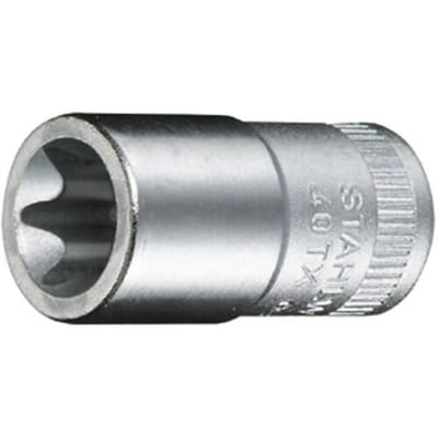 Stahlwille 40 TX E 10 01270010 TX Dopsleutelinzetstuk 6.3 mm 1/4 E 10 1/4 (6.3 mm)