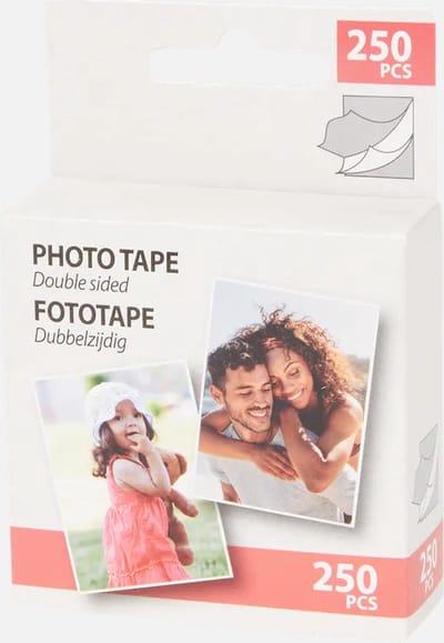 Foto tape dubbelzijdig - 250 Stuks - Photo tape - Double sided