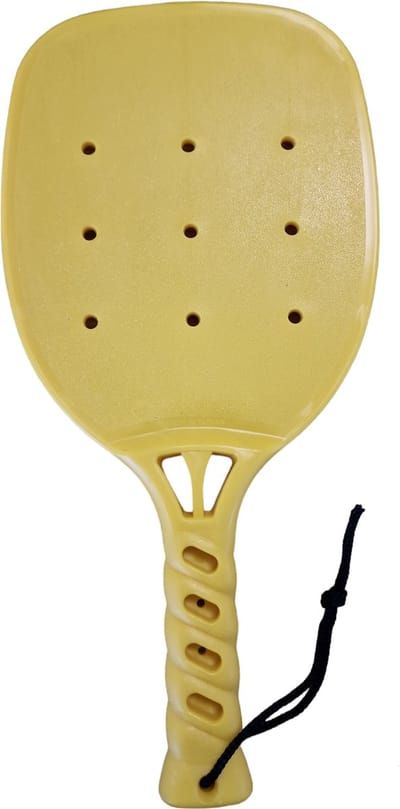 Guta Pickleball Racket Kunststof Geel, Hufterproof, Indoor/Outdoor