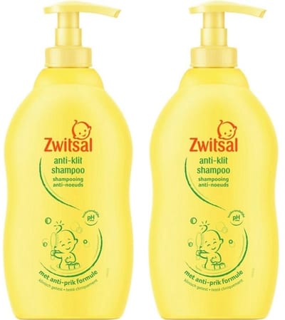 Zwitsal - Shampoo - Anti-klit Shampoo - 2 x 400 ml