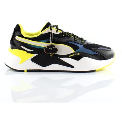 Puma RS-X3 x Emoji Zwart Lace Up Herentrainers 374819 01