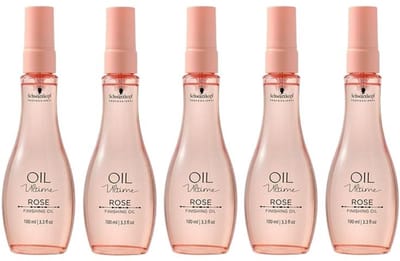 5x Schwarzkopf Oil Ultime Rose Oil 100ml