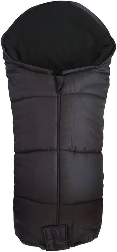 Voetenzak Kinderwagen - Zachte Liner - Comfortabel Reizen - Wind- en waterdicht - 39 x 30 x 13 cm - Zwart