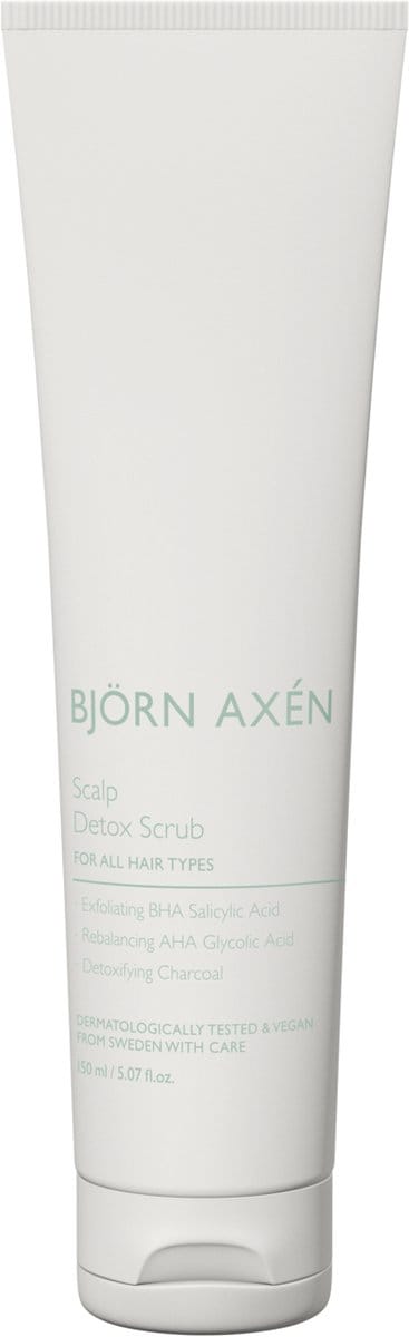 Björn Axén Scalp Detox Scrub – Exfoliërende Hoofdhuid Scrub – Verwijdert Dode Huidcellen & Productresten – Met Menthol & Salicylzuur – Verfrist & Kalmeert – Stimuleert Circulatie – Voor Een Gezonde, Schoon en Gebalanceerde Hoofdhuid