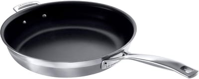 RVS Koekenpan 30 cm 3-laags - Geschikt voor alle warmtebronnen
