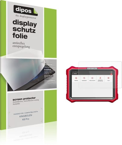 dipos – 2x Matte Beschermfolie geschikt voor KINGBOLEN K8 Pro | Krasbestendige & antireflecterende Screenprotector Ultra-Thin