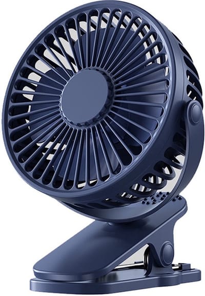 clip Ventilator - Oplaadbaar - met Clip - Zwart