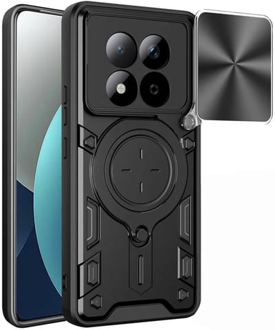 Hoesje geschikt voor Xiaomi Redmi Note 15 Pro 4G - Techsuit CamGuard Pro Back Cover - Zwart