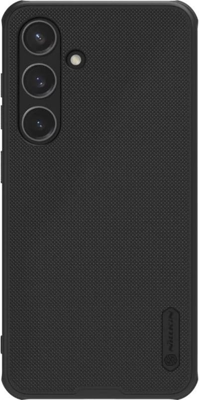 Nillkin Geschikt voor Samsung Galaxy S24 Plus - Frosted Shield Geschikt voor Mag Hoesje - Zwart