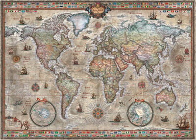Heye Puzzel Retro World 1000.