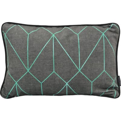 Gek op kussens! Sierkussen velvet graphic green | 30 x 50 cm | velvet/polyester