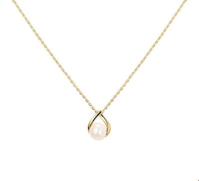 TFT Collier Geelgoud Parel 1,0 mm 41 - 43 - 45 cm