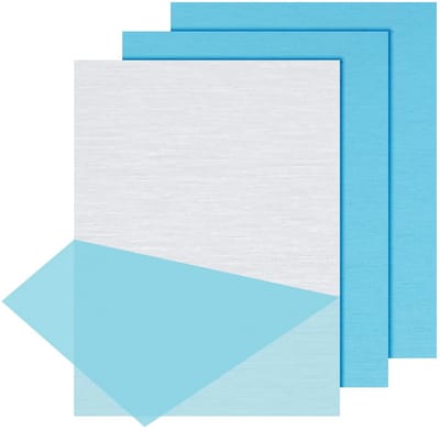 3 Stuks 6061 T651 Aluminium Plaat Rechthoekig 101.6 x 76.2 x 1 mm met Beschermfolie