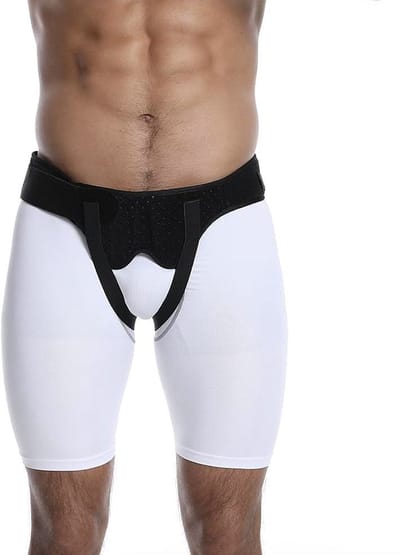 liesbreukband M - brace - pijnbestrijding - universeel - verstelbaar - liesbreuk - herniaband - hernia band