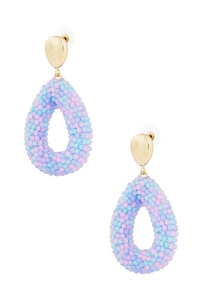 Discodip oorbel - Light Blue