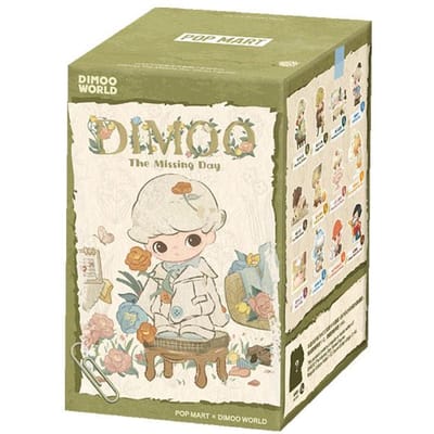 POP MART DIMOO De Vermiste Dag Serie Figuren Blind Box (Enkelpak / 12-delige set)