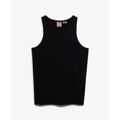 Superdry T-shirt Essential Logo Vest Ub M6010819b Black Mannen Maat - XL