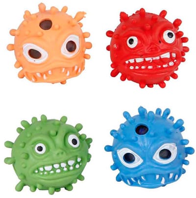 Brainboooom Knijpbal Monsters, 6,5cm