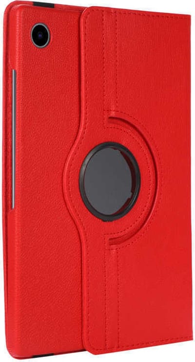 Tablethoes Geschikt voor: Samsung Galaxy Tab S6 Lite 10.4 inch (2020, 2022) P610 P615 P613 P619 hoesje 360° draaibaar (rood)
