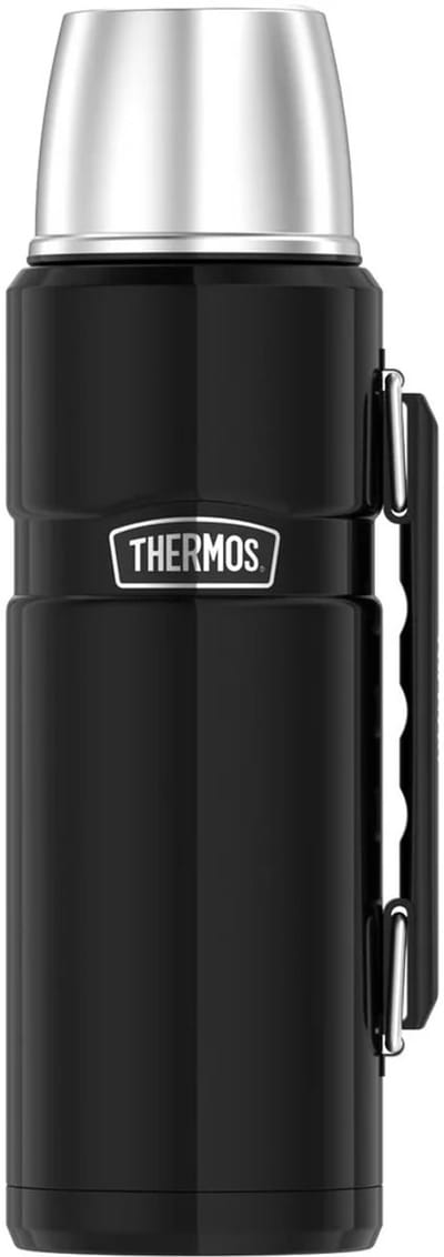 Thermos Stainless King Isoleerfles - 1,2L - Charcoal Black Polished