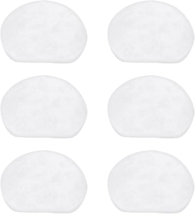 Set van 6 Ovale Witte Parel Tuning Peg Caps voor Akoestische Gitaar - Vervangende Knoppen voor Stemmechanismen en Gitaaronderdelen