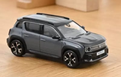 Renault 4 E-Tech Electric 2025 Urban Grijs - Model 1/43 - Norev