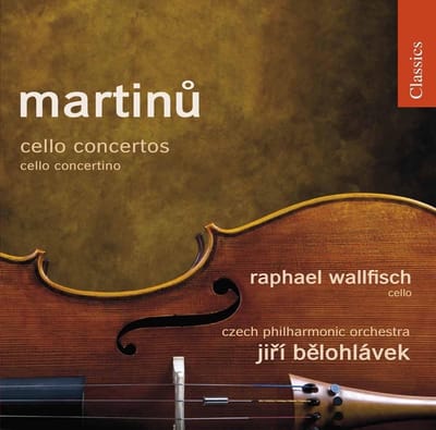 Raphael Wallfisch, Czech Philharmonic Orchestra - Martinů: Cello Concertos and Concertino (CD) (Remastered)