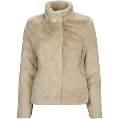 Regular Fit jas van imitatiebont met opstaande kraag model 'NEWVIDA'