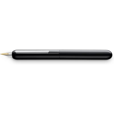 Lamy vulpen, model dialog, uitvoering piano zwart met fijne gouden penpunt