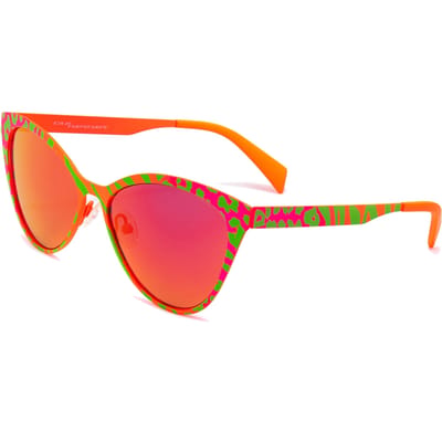 Okulary ITALIA INDEPENDENT 0022-ZEB-055. Okulary przeciwsłoneczne, Kolor żółty. Kobieta.