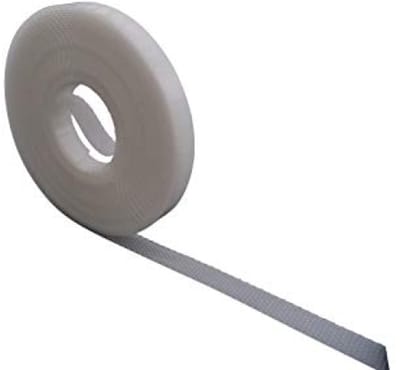 Zelfklevend klittenband voor insectengaas - 5,6 meter lang, 1 cm breed - Duurzame bevestiging voor raamhorren