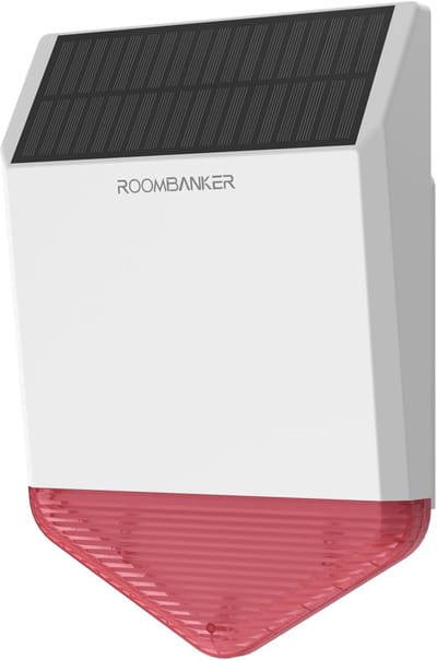 Buitensirene - Alarm Sirene - Beveiliging Woning - Lange Communicatieafstand - 29x5.8x20cm - Roze
